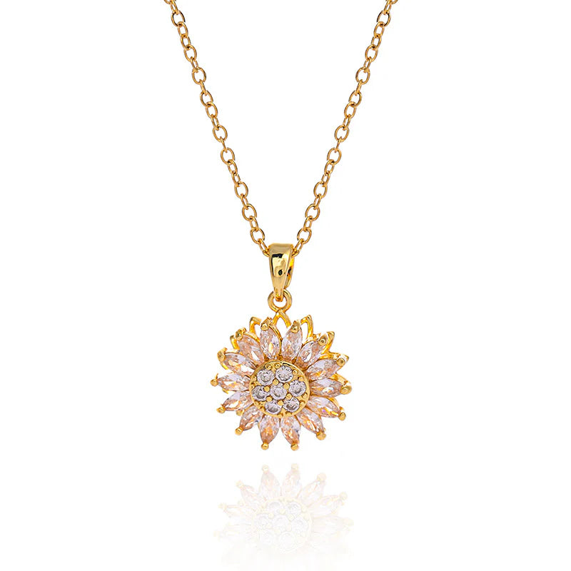 Collar Girasol 🌻 ™ - Giratorio El Regalo Perfecto.