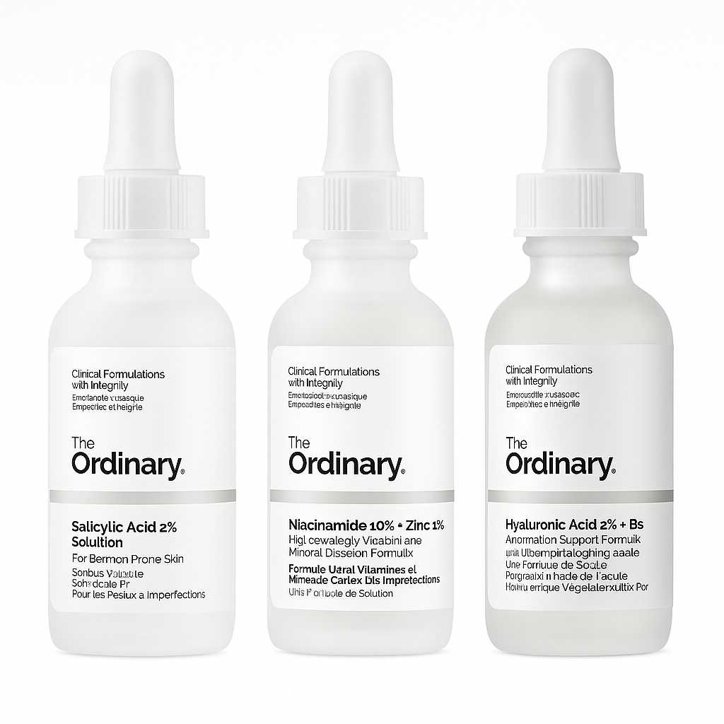 The Ordinary Pack X3 Anti Acné.
